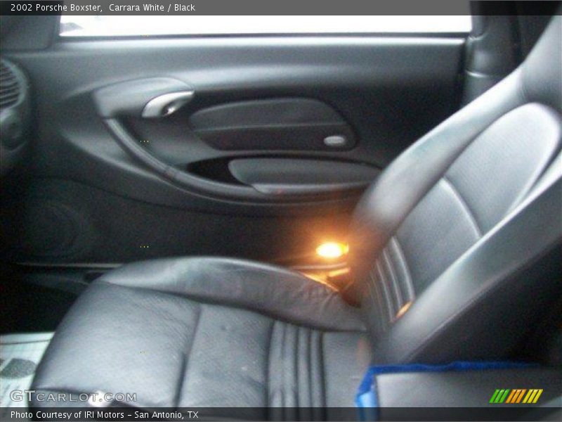 Carrara White / Black 2002 Porsche Boxster