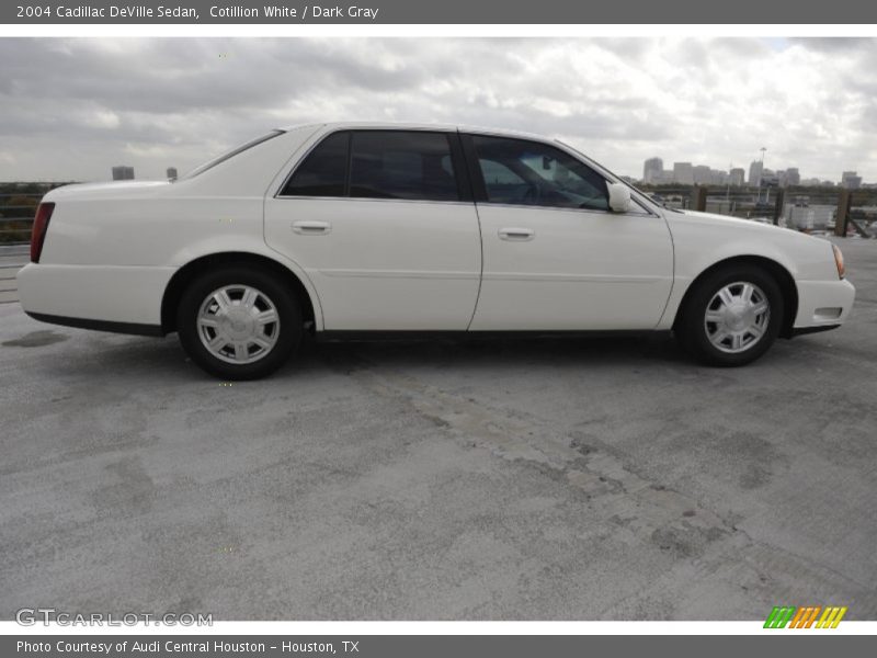 Cotillion White / Dark Gray 2004 Cadillac DeVille Sedan