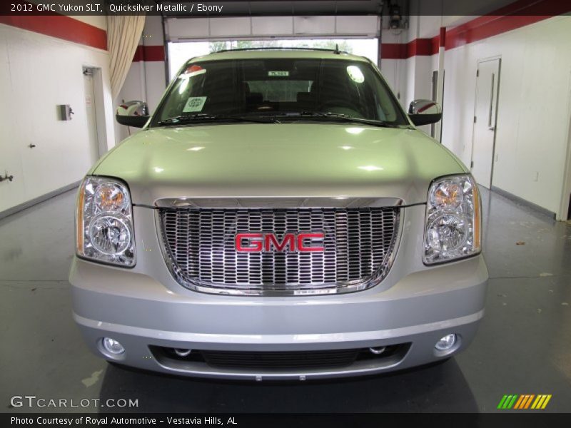 Quicksilver Metallic / Ebony 2012 GMC Yukon SLT