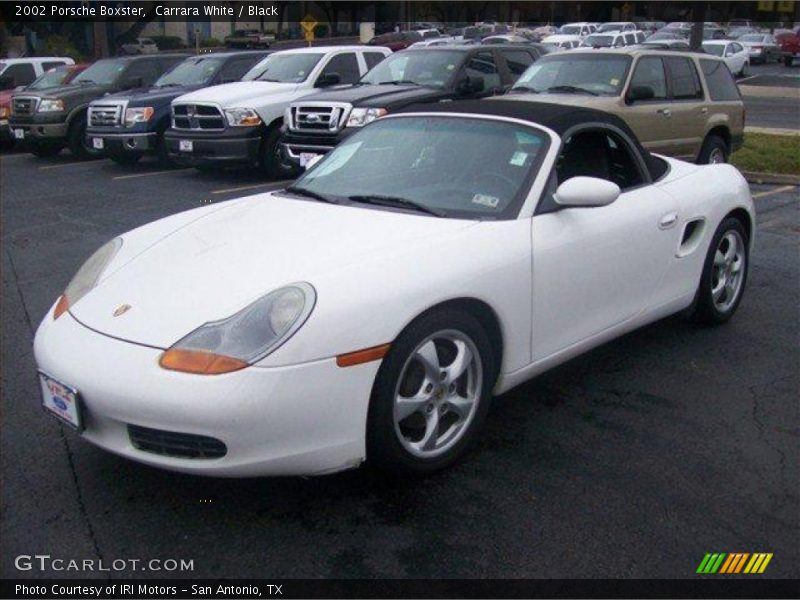  2002 Boxster  Carrara White