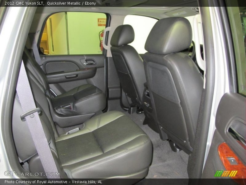 Quicksilver Metallic / Ebony 2012 GMC Yukon SLT