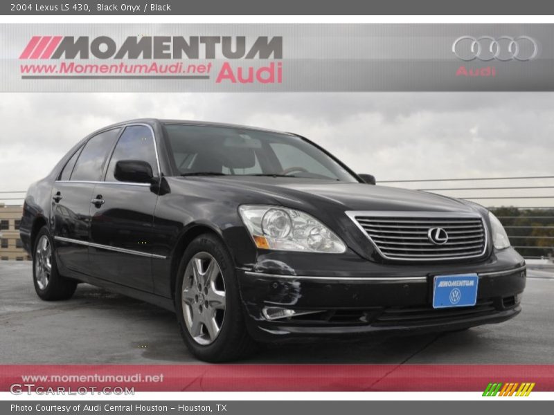 Black Onyx / Black 2004 Lexus LS 430