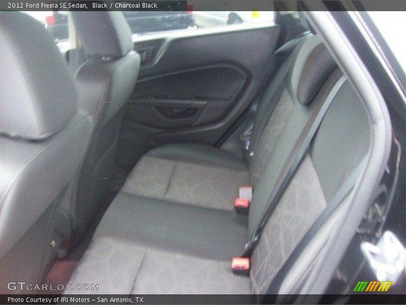 Black / Charcoal Black 2012 Ford Fiesta SE Sedan