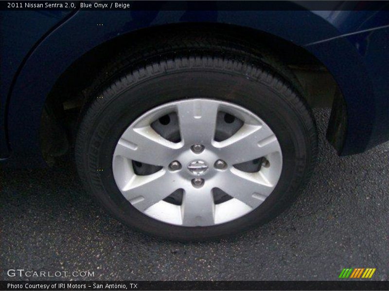 Blue Onyx / Beige 2011 Nissan Sentra 2.0