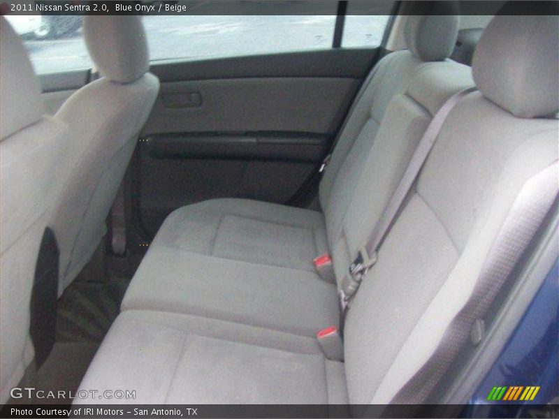 Blue Onyx / Beige 2011 Nissan Sentra 2.0