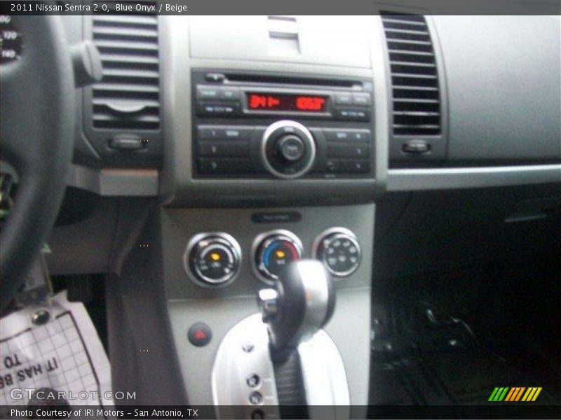 Blue Onyx / Beige 2011 Nissan Sentra 2.0