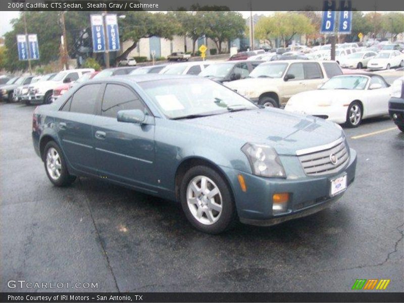 Stealth Gray / Cashmere 2006 Cadillac CTS Sedan