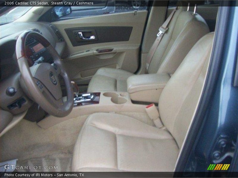 Stealth Gray / Cashmere 2006 Cadillac CTS Sedan