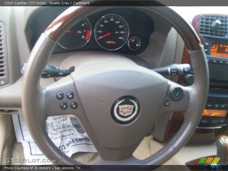 Stealth Gray / Cashmere 2006 Cadillac CTS Sedan