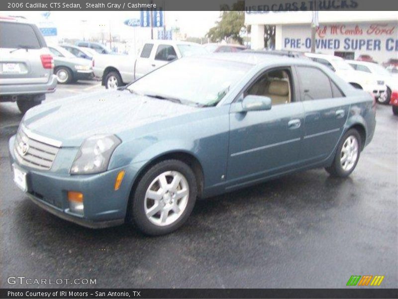 Stealth Gray / Cashmere 2006 Cadillac CTS Sedan