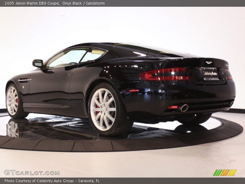 Onyx Black / Sandstorm 2005 Aston Martin DB9 Coupe