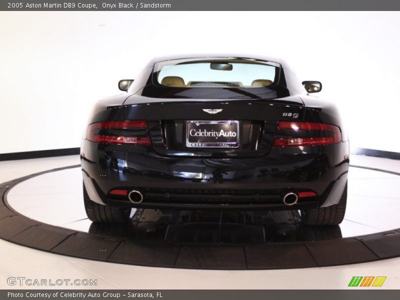 Onyx Black / Sandstorm 2005 Aston Martin DB9 Coupe
