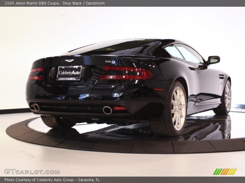 Onyx Black / Sandstorm 2005 Aston Martin DB9 Coupe