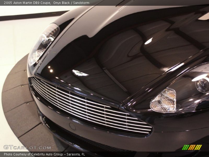 Onyx Black / Sandstorm 2005 Aston Martin DB9 Coupe