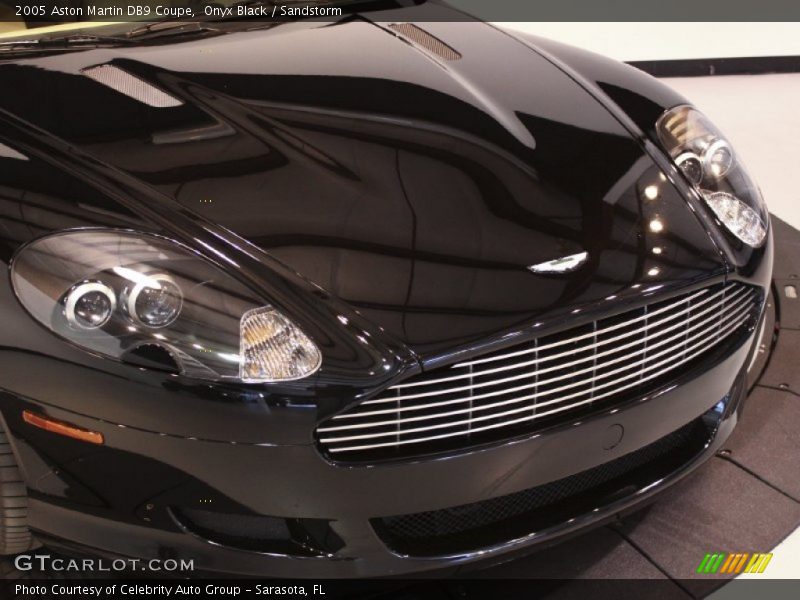 Onyx Black / Sandstorm 2005 Aston Martin DB9 Coupe