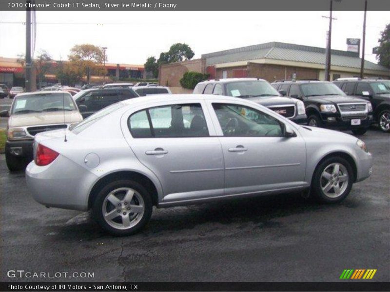 Silver Ice Metallic / Ebony 2010 Chevrolet Cobalt LT Sedan