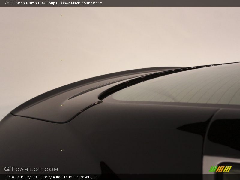 Onyx Black / Sandstorm 2005 Aston Martin DB9 Coupe