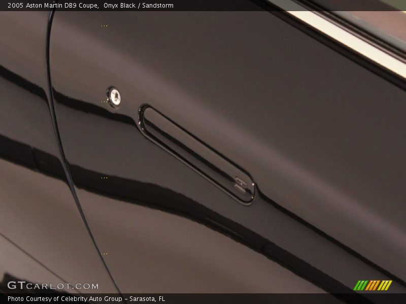 Onyx Black / Sandstorm 2005 Aston Martin DB9 Coupe