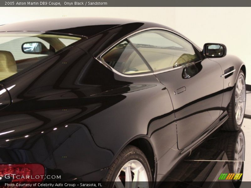 Onyx Black / Sandstorm 2005 Aston Martin DB9 Coupe