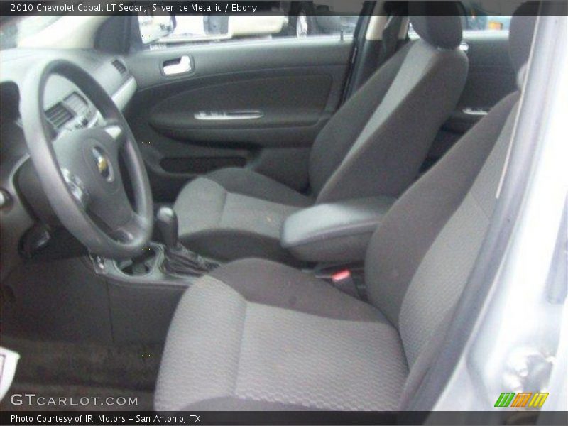 Silver Ice Metallic / Ebony 2010 Chevrolet Cobalt LT Sedan
