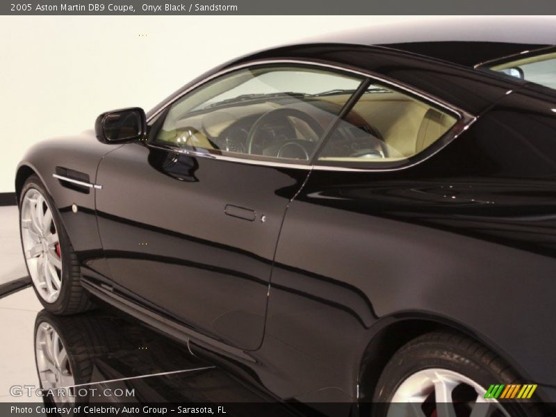 Onyx Black / Sandstorm 2005 Aston Martin DB9 Coupe