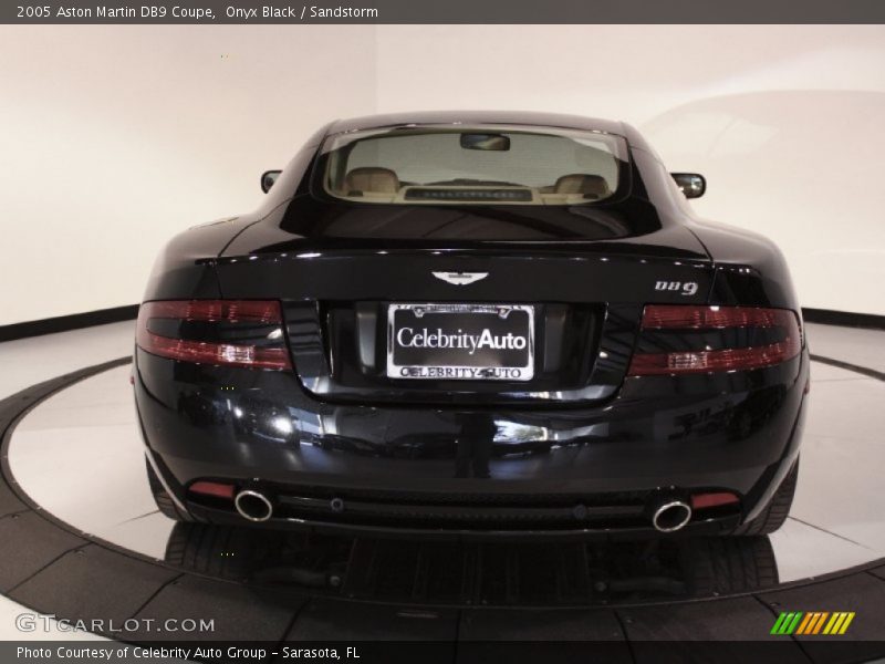 Onyx Black / Sandstorm 2005 Aston Martin DB9 Coupe