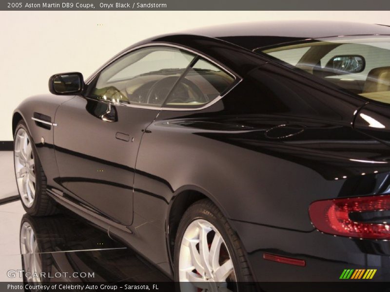 Onyx Black / Sandstorm 2005 Aston Martin DB9 Coupe