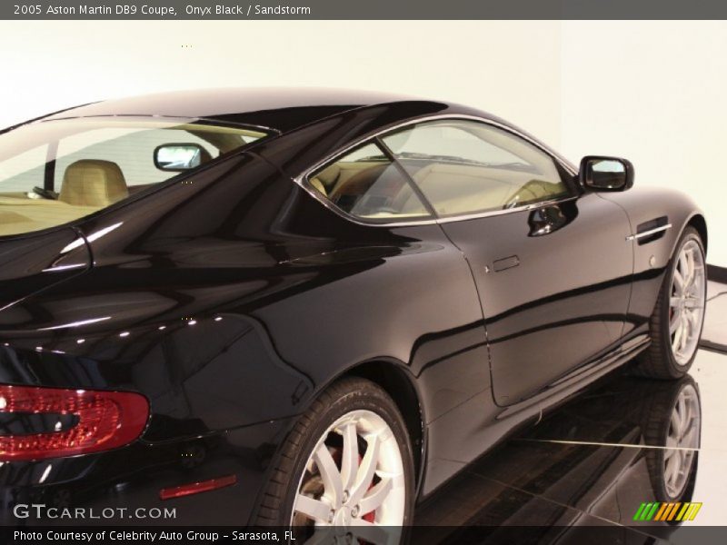Onyx Black / Sandstorm 2005 Aston Martin DB9 Coupe