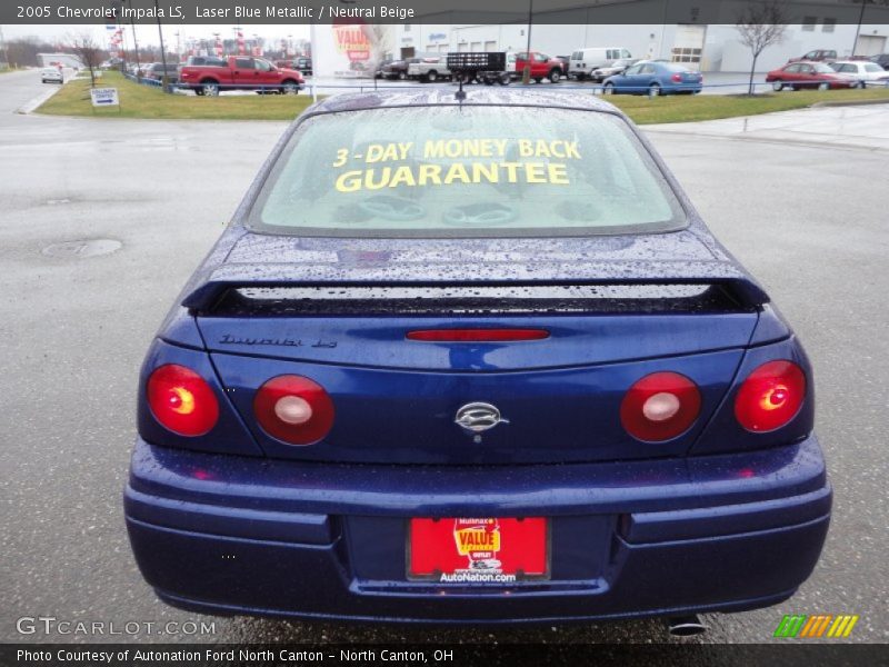 Laser Blue Metallic / Neutral Beige 2005 Chevrolet Impala LS