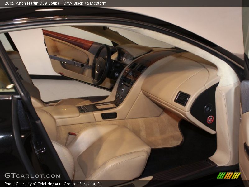  2005 DB9 Coupe Sandstorm Interior
