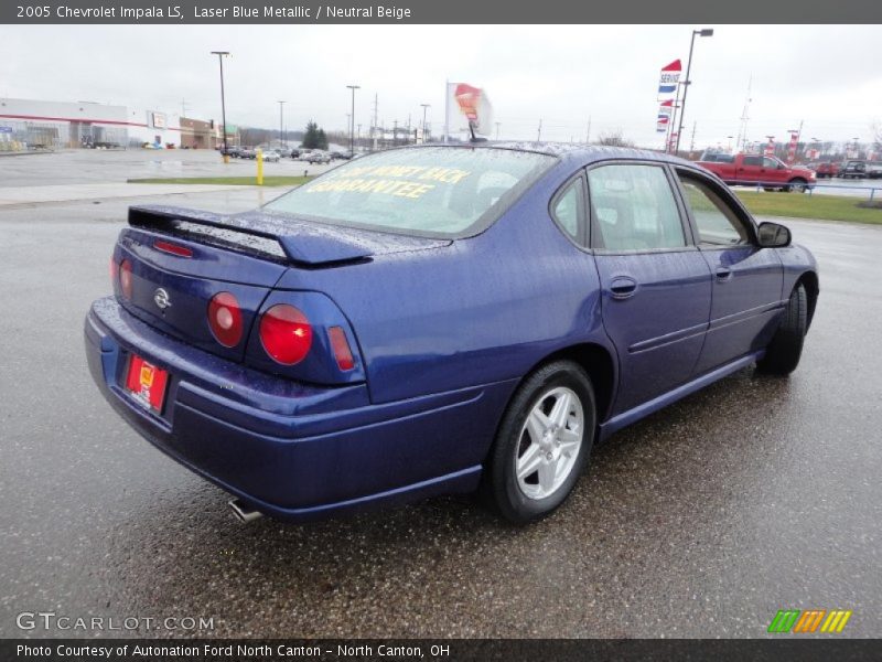 Laser Blue Metallic / Neutral Beige 2005 Chevrolet Impala LS