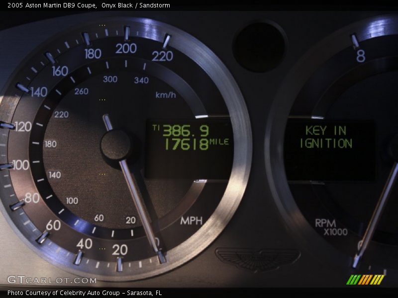  2005 DB9 Coupe Coupe Gauges