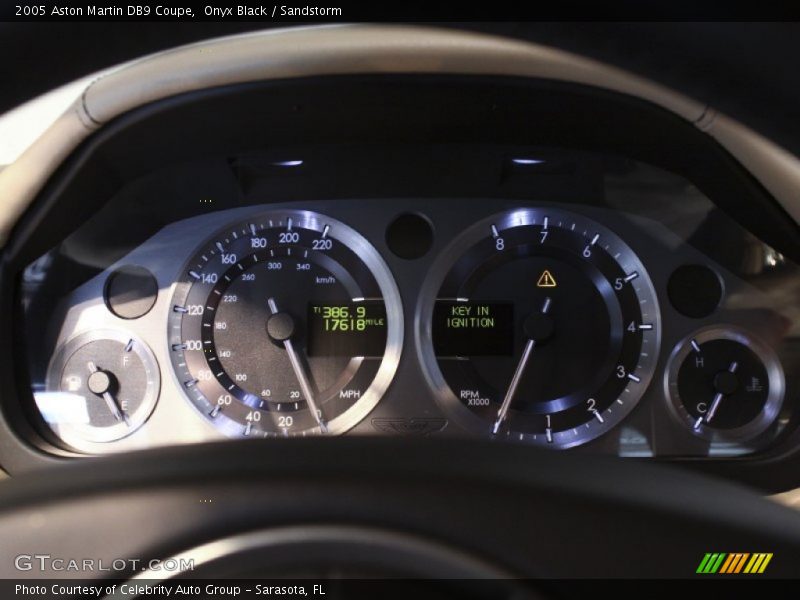  2005 DB9 Coupe Coupe Gauges