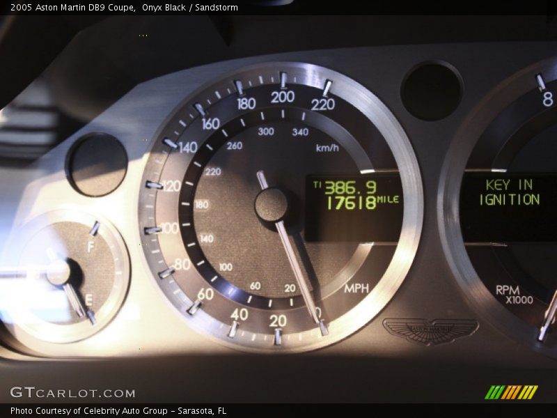 2005 DB9 Coupe Coupe Gauges