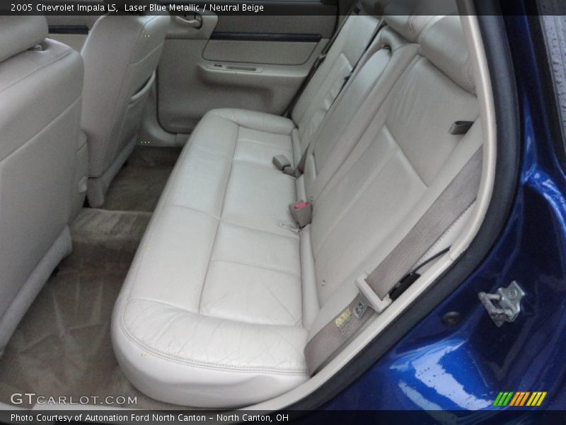 Laser Blue Metallic / Neutral Beige 2005 Chevrolet Impala LS