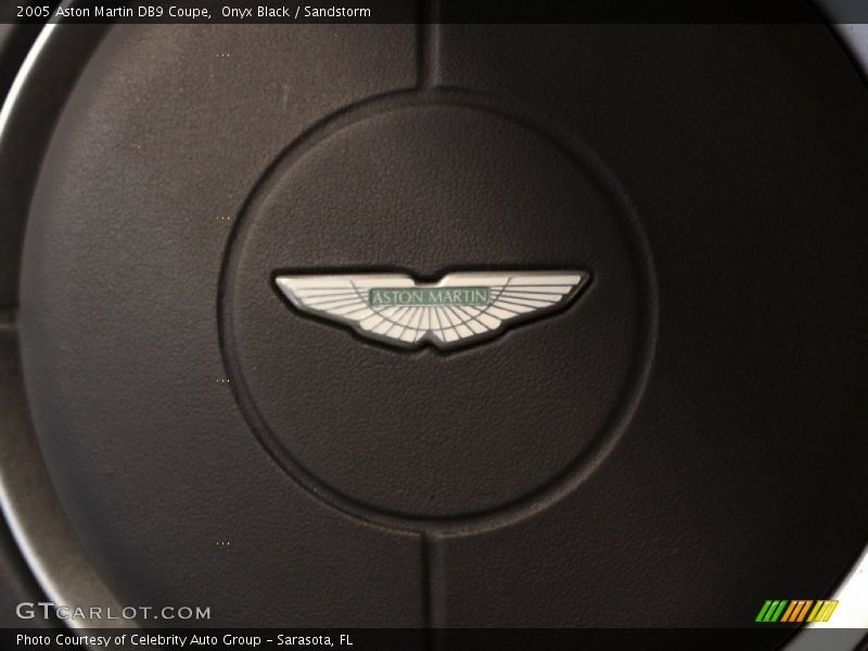Onyx Black / Sandstorm 2005 Aston Martin DB9 Coupe