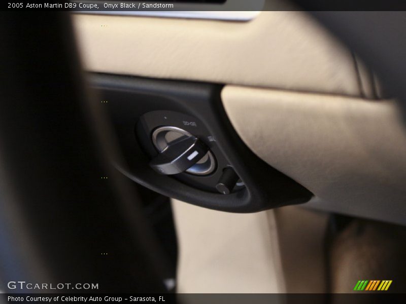 Controls of 2005 DB9 Coupe