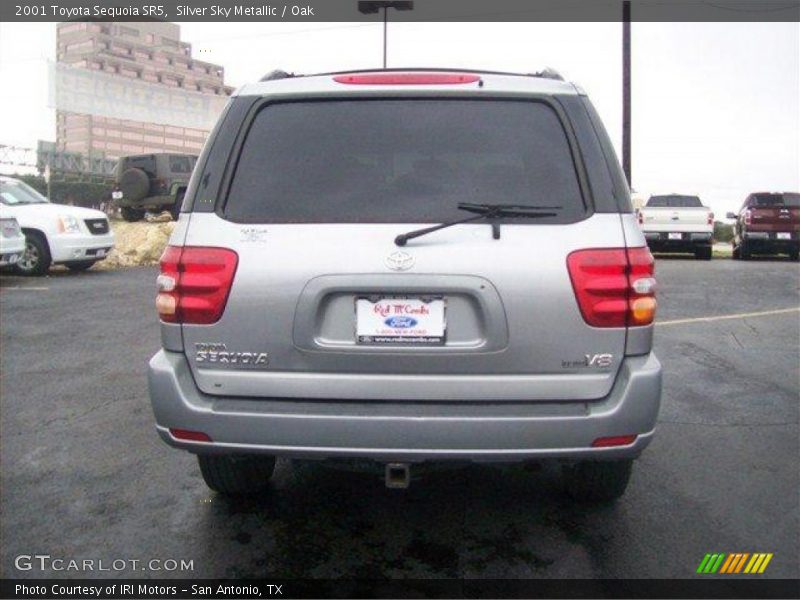 Silver Sky Metallic / Oak 2001 Toyota Sequoia SR5