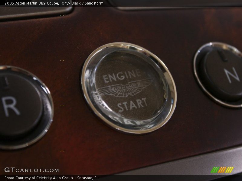 Controls of 2005 DB9 Coupe