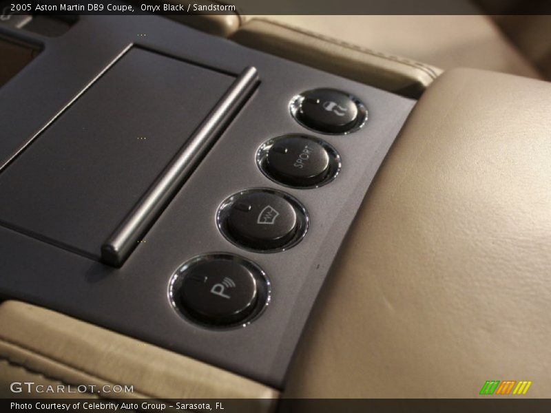 Controls of 2005 DB9 Coupe