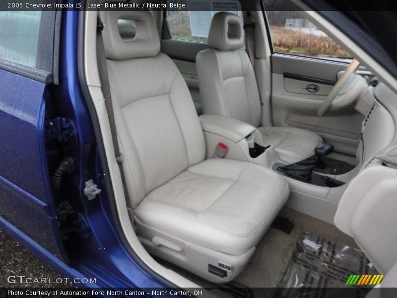 Laser Blue Metallic / Neutral Beige 2005 Chevrolet Impala LS