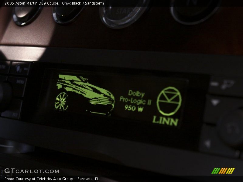 Onyx Black / Sandstorm 2005 Aston Martin DB9 Coupe