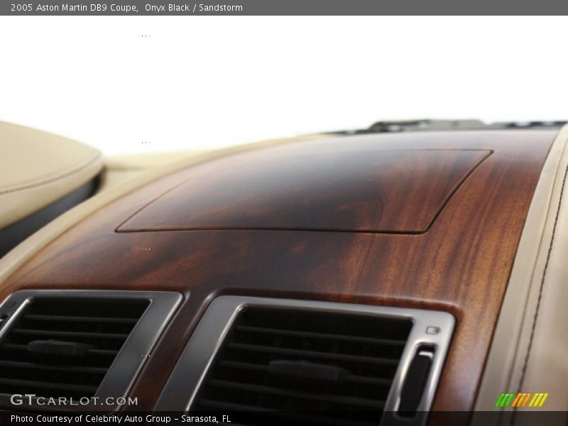 Onyx Black / Sandstorm 2005 Aston Martin DB9 Coupe
