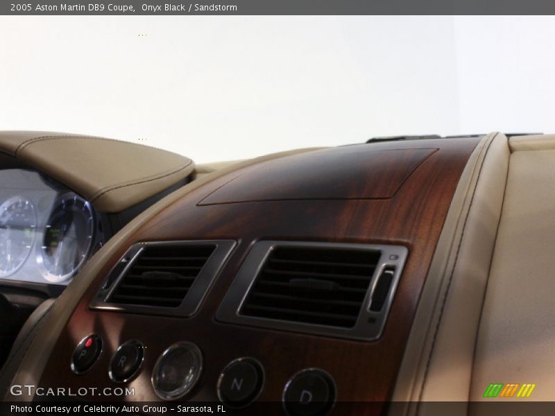 Onyx Black / Sandstorm 2005 Aston Martin DB9 Coupe