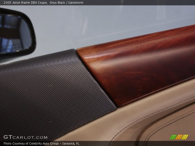Onyx Black / Sandstorm 2005 Aston Martin DB9 Coupe