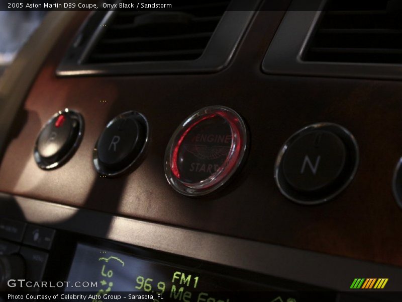 Controls of 2005 DB9 Coupe