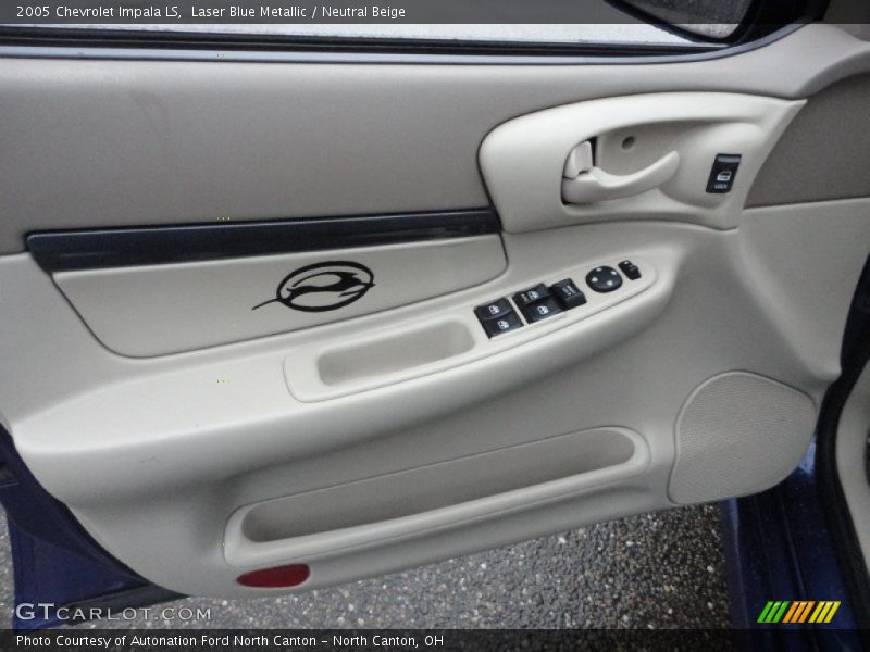Laser Blue Metallic / Neutral Beige 2005 Chevrolet Impala LS