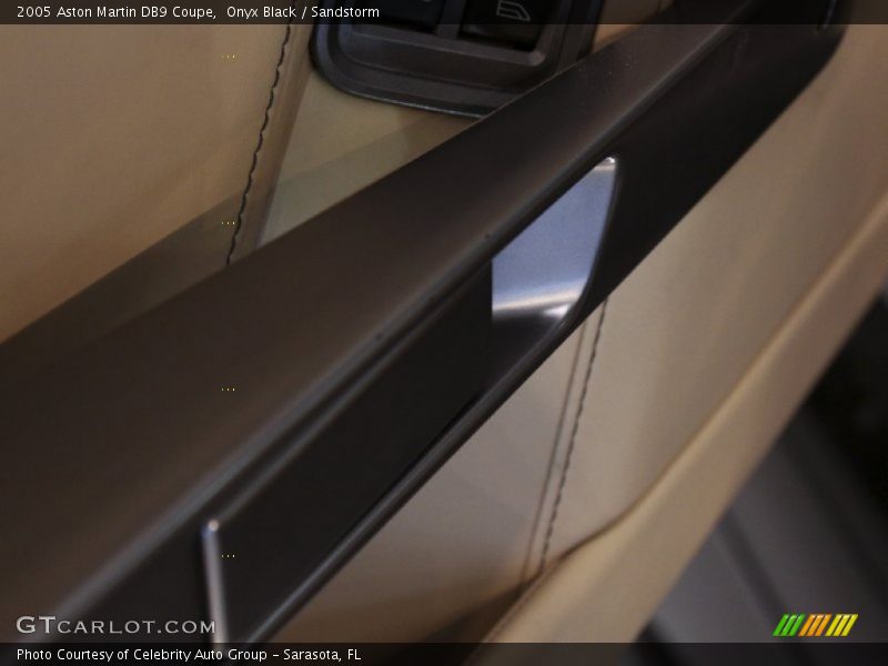 Onyx Black / Sandstorm 2005 Aston Martin DB9 Coupe