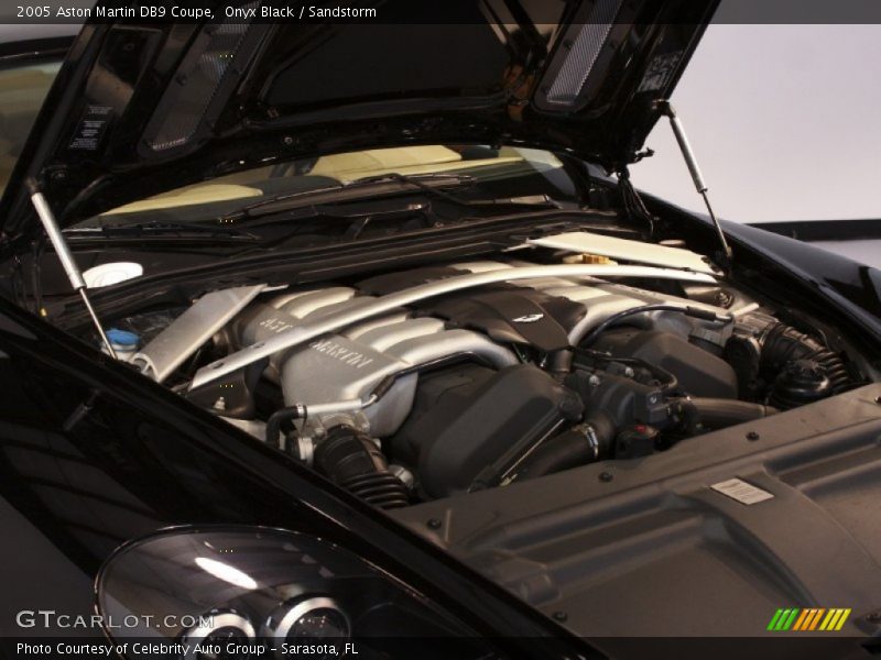  2005 DB9 Coupe Engine - 6.0 Liter DOHC 48 Valve V12