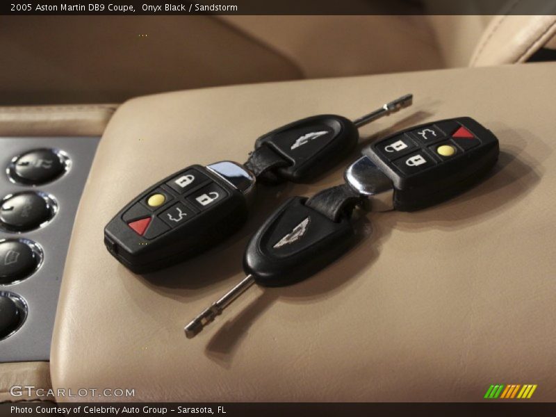 Keys of 2005 DB9 Coupe